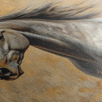 Horses 089 Canvas Art 90 x 60 cm / Stretched on hidden frame
