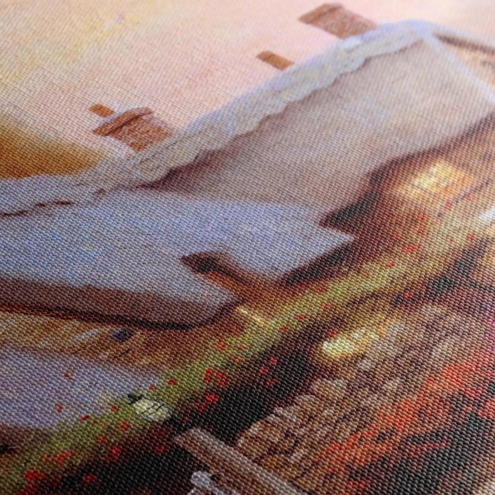 Landscape 089 Canvas Art 90 x 60 cm / Stretched on hidden frame