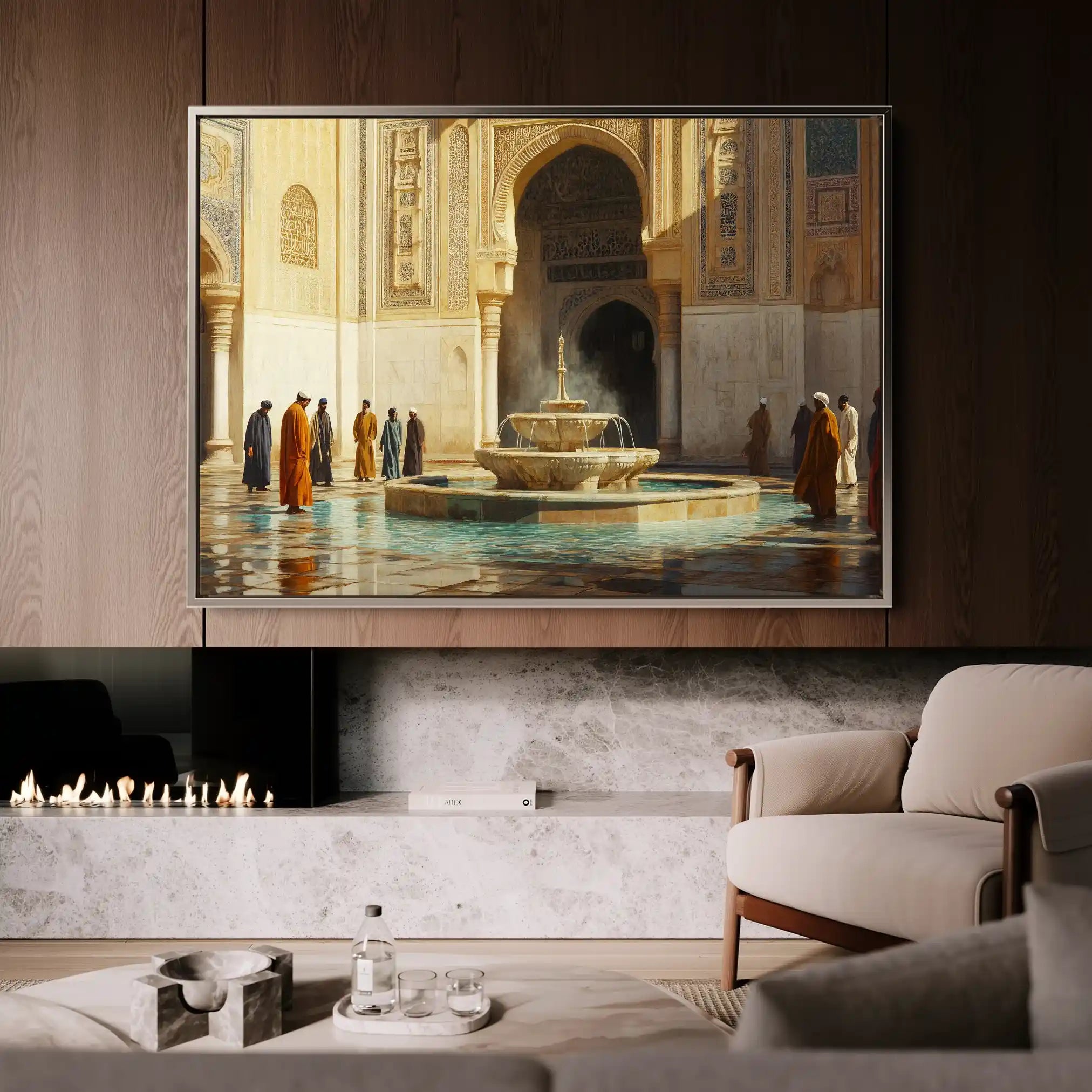 Orientalist 089 Canvas Art 90 x 60 cm / Stretched on hidden frame