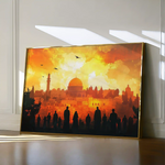 Palestine 089 Canvas Art 90 x 60 cm / Stretched on hidden frame