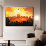 Palestine 089 Canvas Art 90 x 60 cm / Stretched on hidden frame