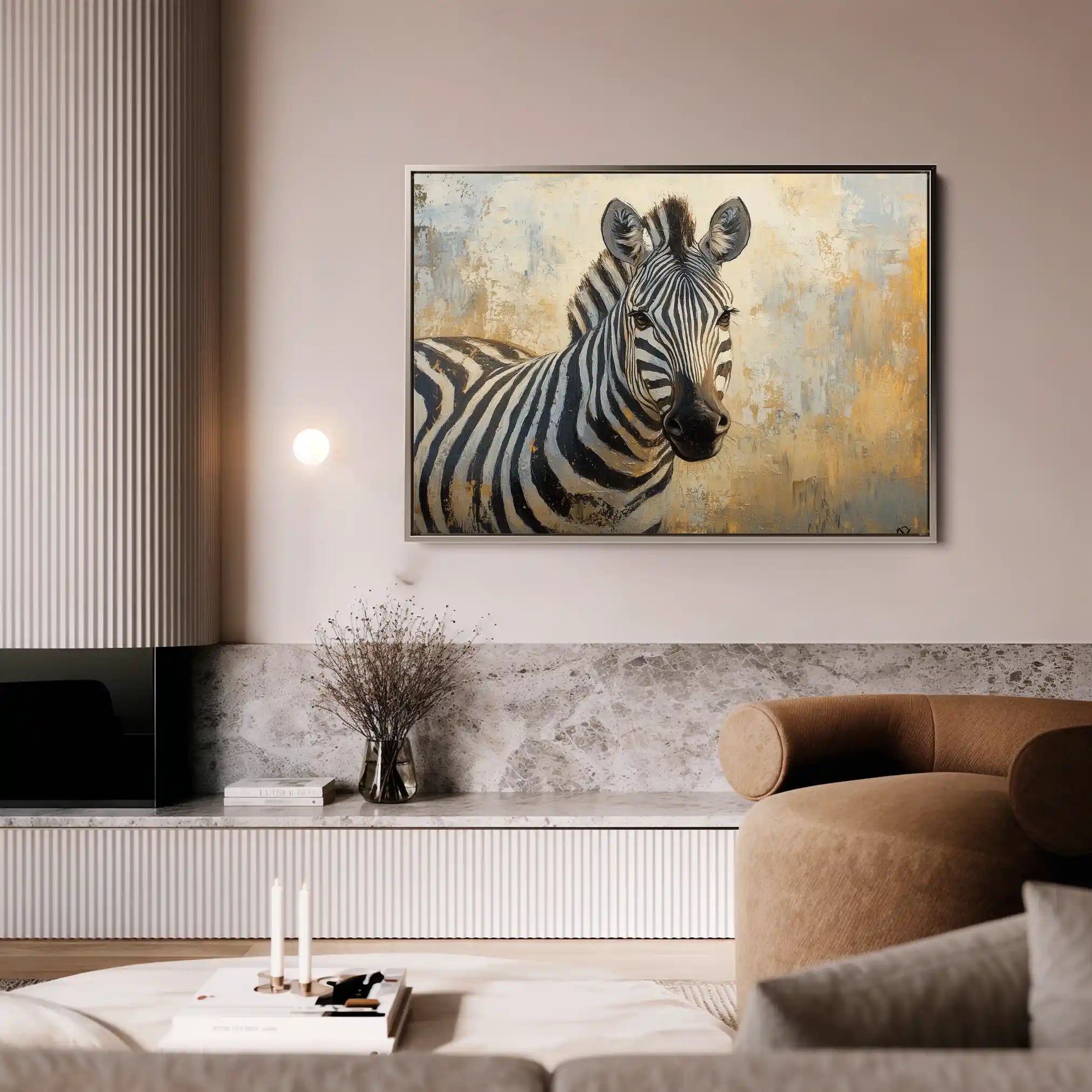 Animals 090 Canvas Art 90 x 60 cm / Stretched on hidden frame