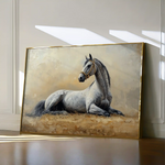 Horses 090 Canvas Art 90 x 60 cm / Stretched on hidden frame