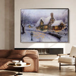 Landscape 090 Canvas Art 90 x 60 cm / Stretched on hidden frame