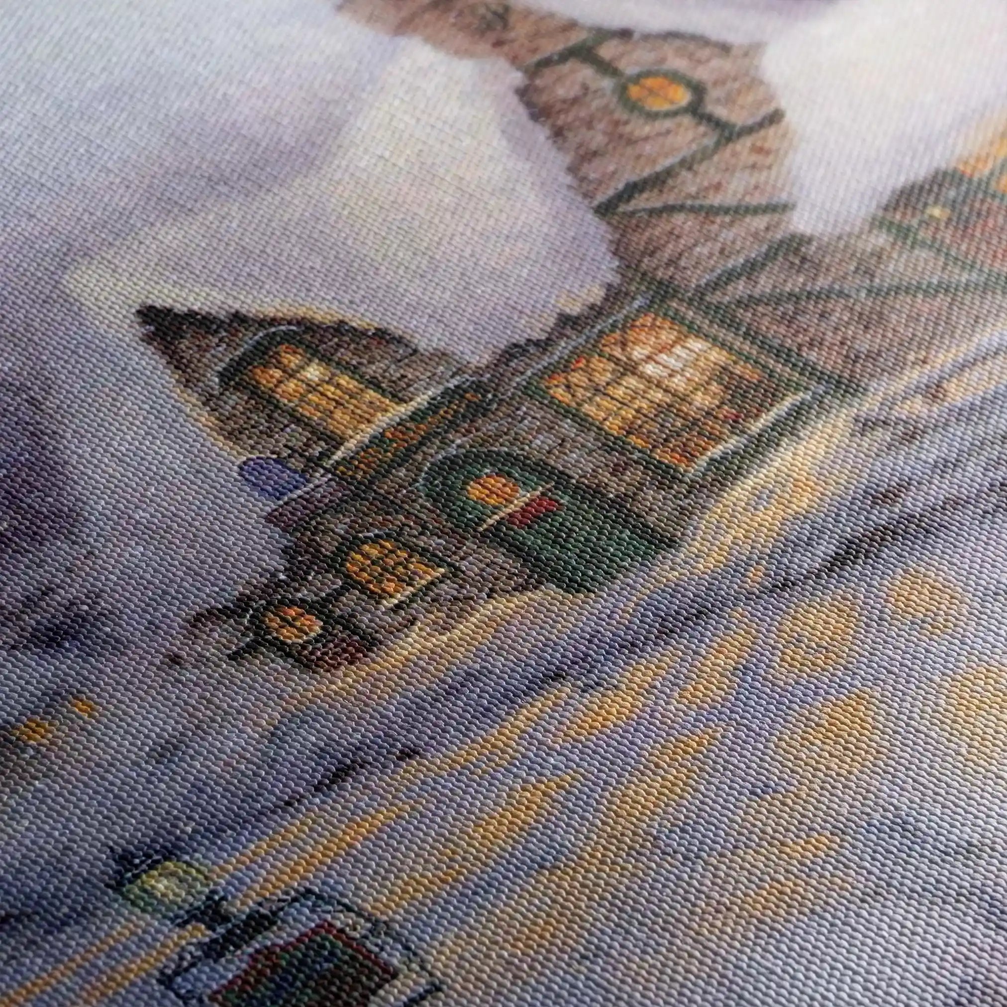 Landscape 090 Canvas Art 90 x 60 cm / Stretched on hidden frame