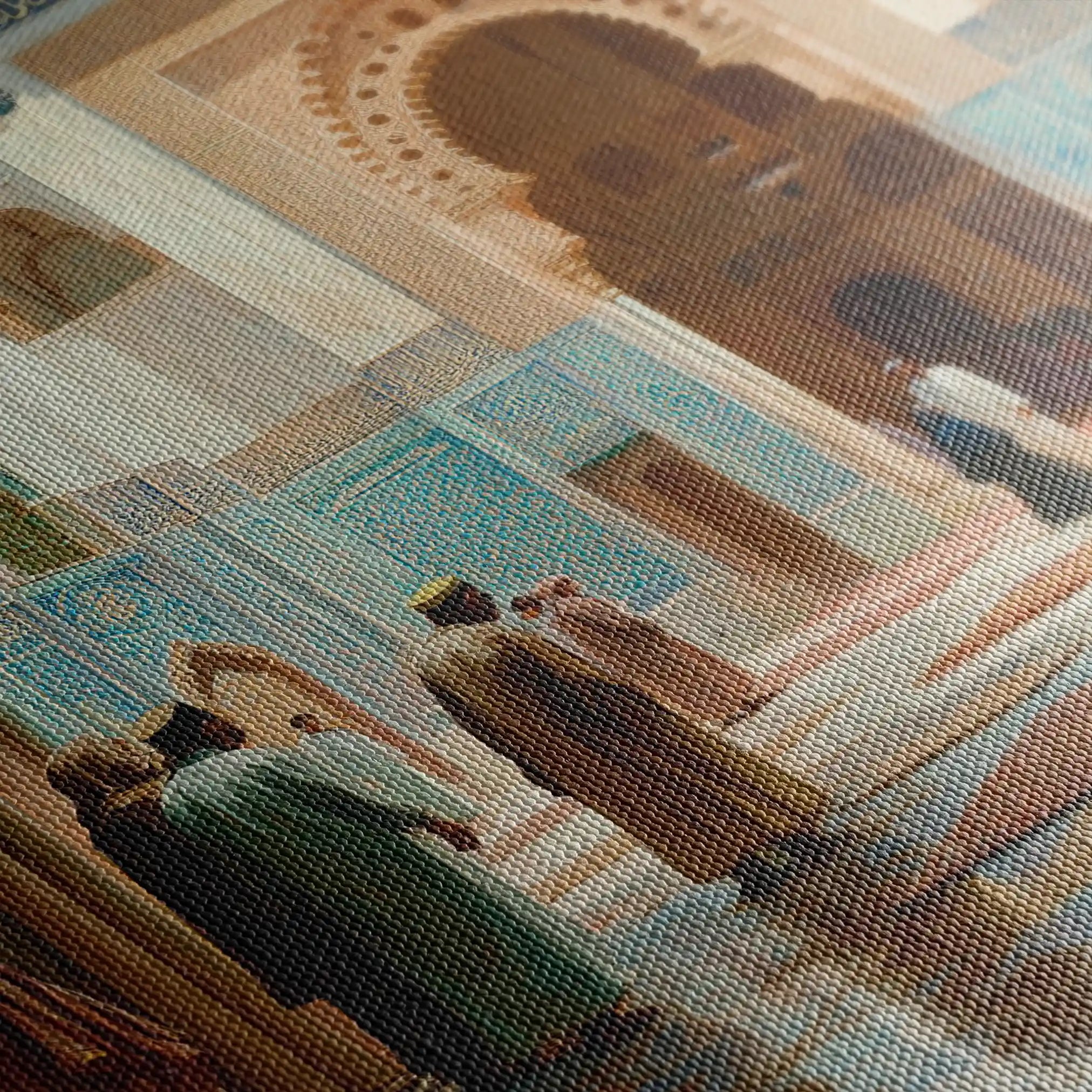 Orientalist 090 Canvas Art 90 x 60 cm / Stretched on hidden frame