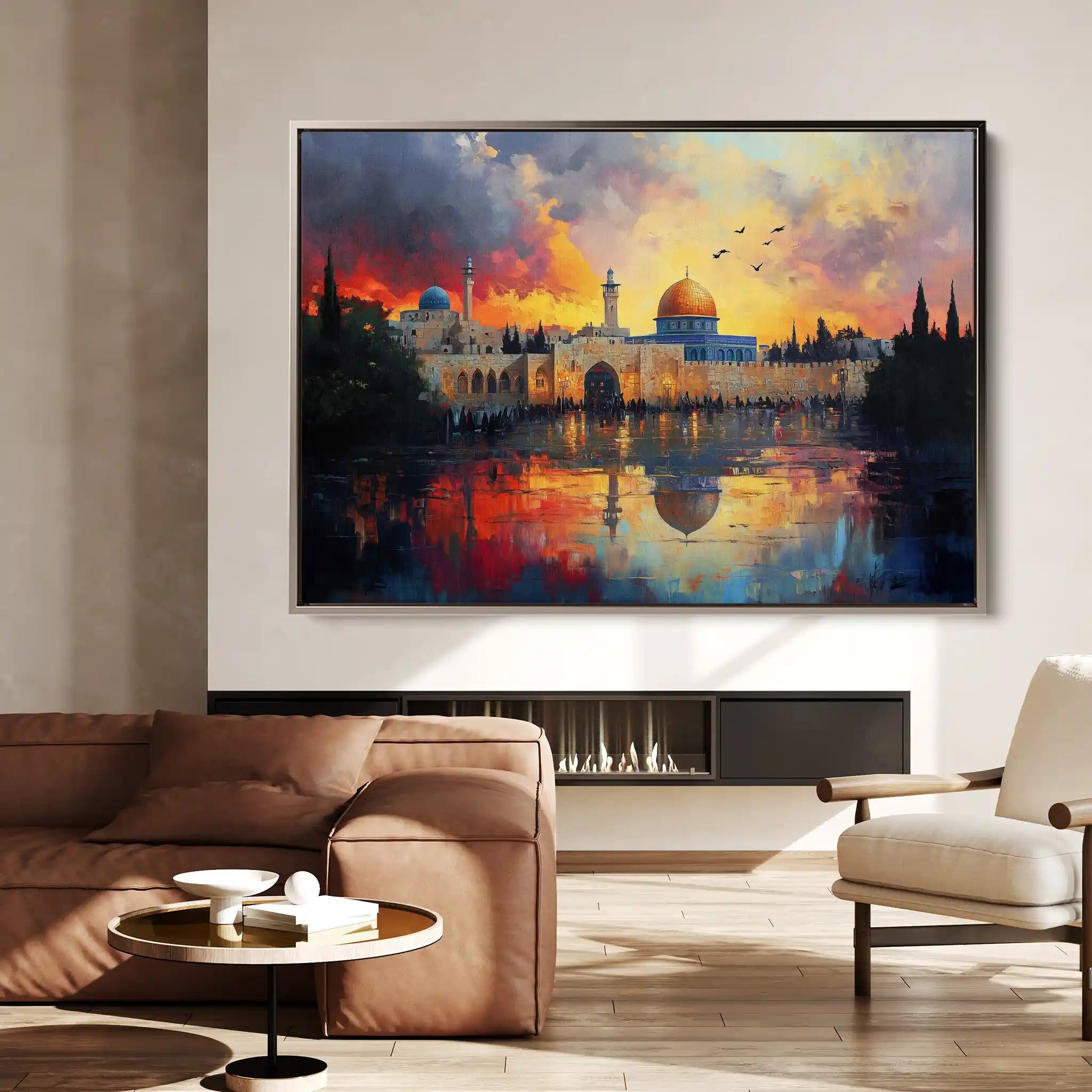 Palestine 090 Canvas Art 90 x 60 cm / Stretched on hidden frame