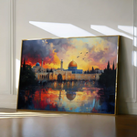 Palestine 090 Canvas Art 90 x 60 cm / Stretched on hidden frame
