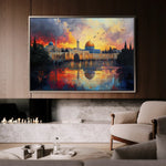 Palestine 090 Canvas Art 90 x 60 cm / Stretched on hidden frame