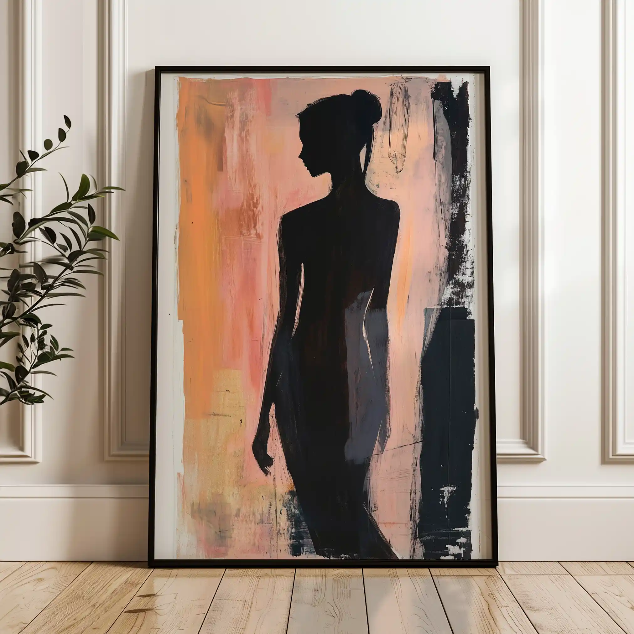 Portrait 090 Canvas Art 90 x 60 cm / Stretched on hidden frame