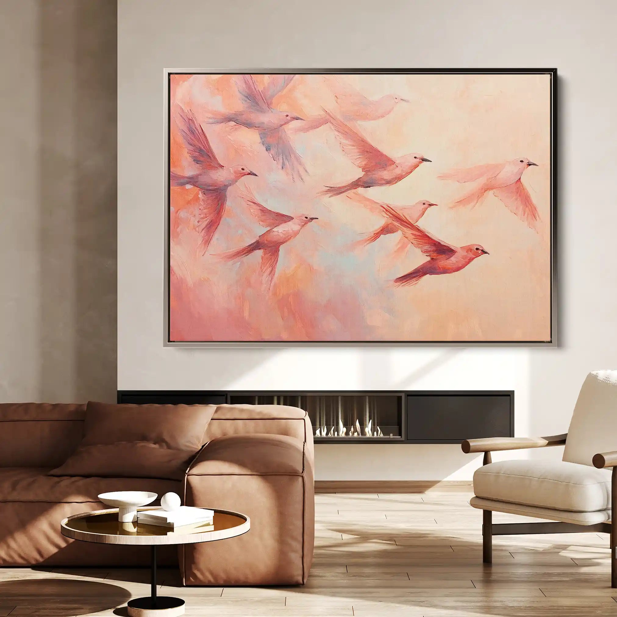 Animals 091 Canvas Art 90 x 60 cm / Stretched on hidden frame