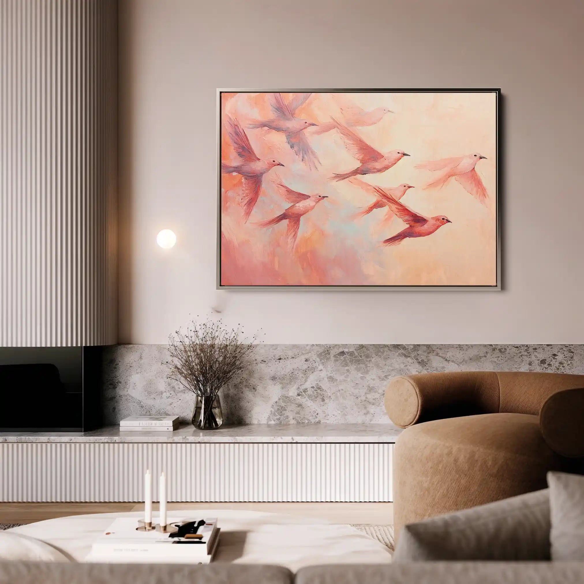 Animals 091 Canvas Art 90 x 60 cm / Stretched on hidden frame