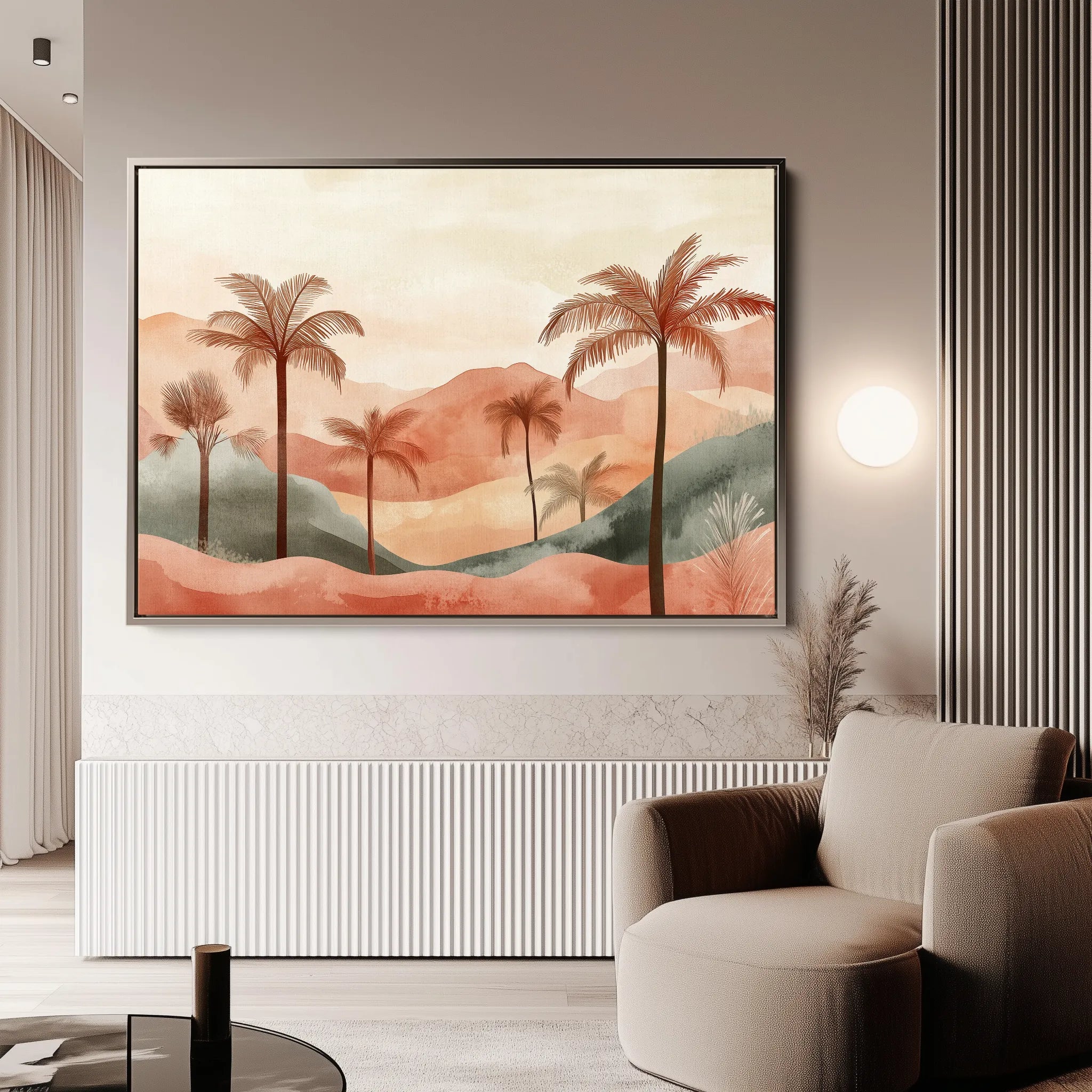 Boho Canvas Wall Art WAD091-BH 90 x 60 cm / Stretched on hidden frame