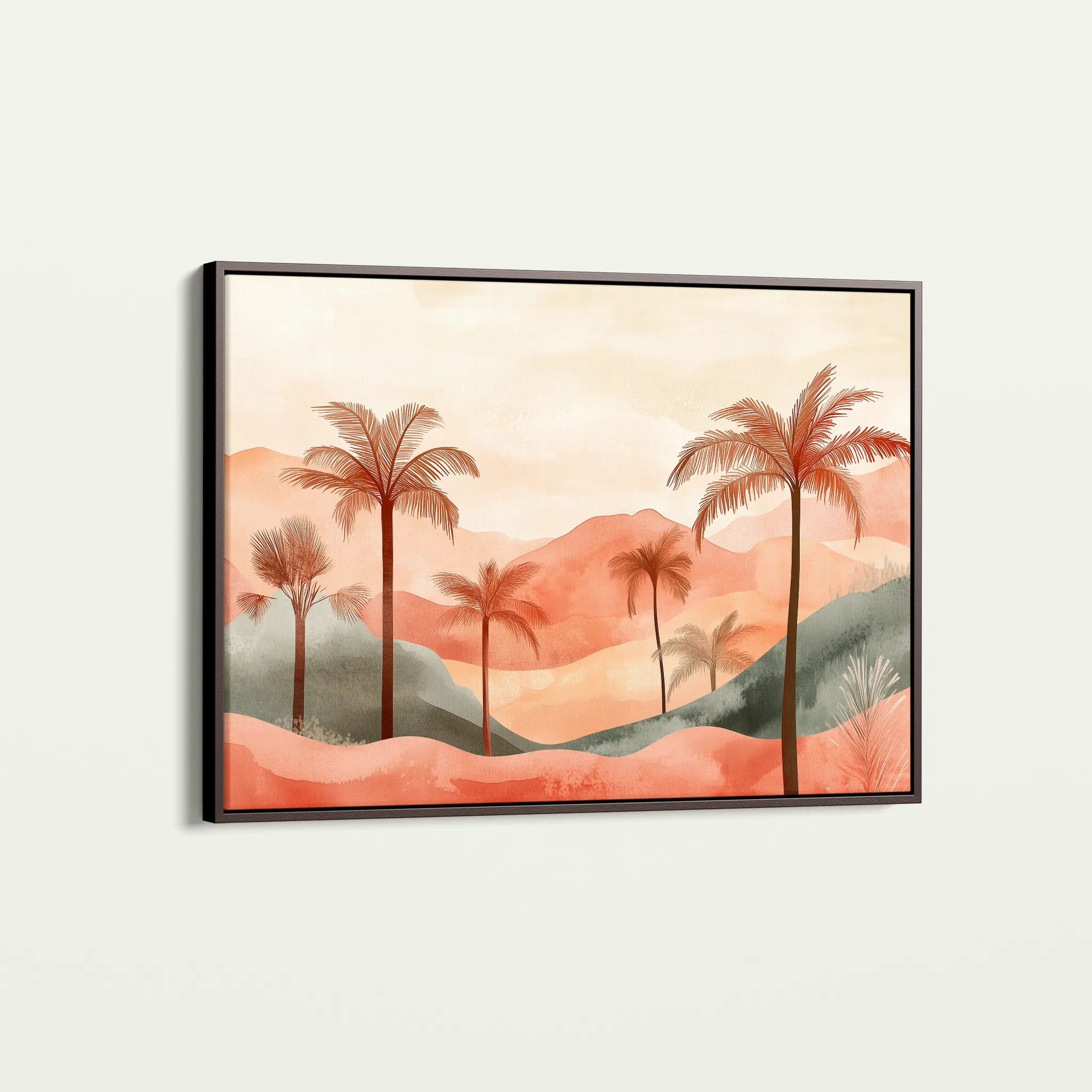 Boho Canvas Wall Art WAD091-BH 90 x 60 cm / Stretched on hidden frame