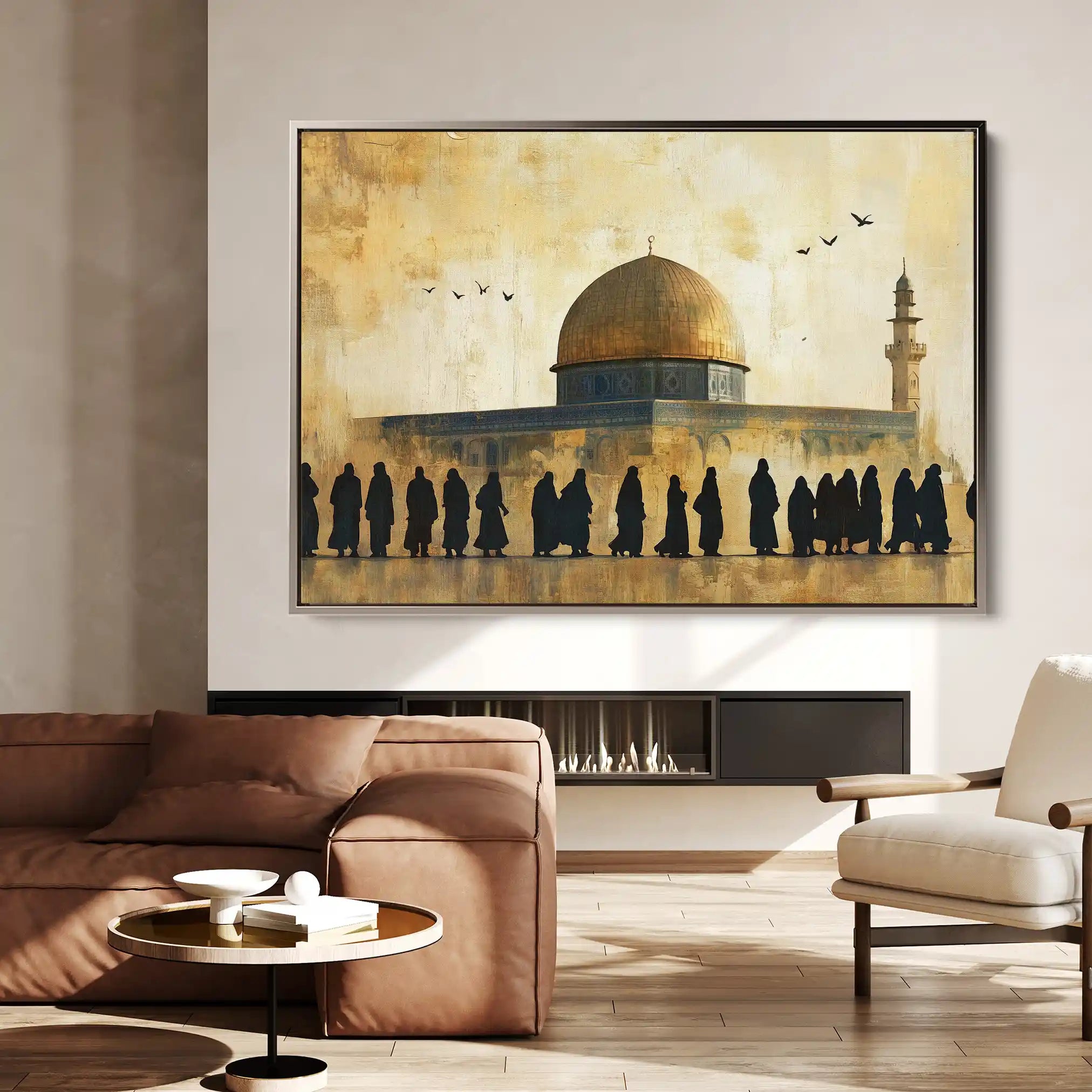 Palestine 091 Canvas Art 90 x 60 cm / Stretched on hidden frame