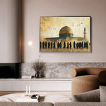 Palestine 091 Canvas Art 90 x 60 cm / Stretched on hidden frame