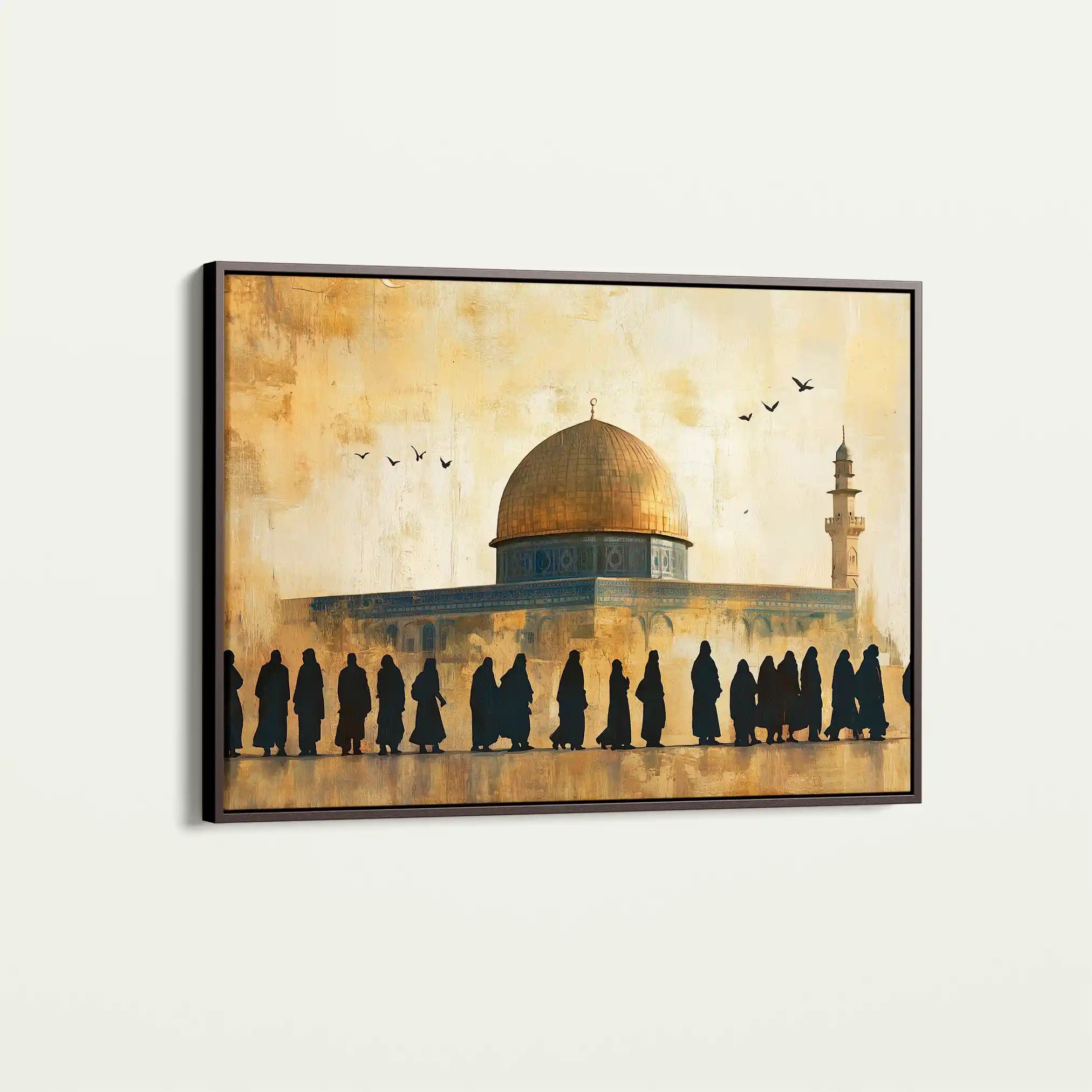 Palestine 091 Canvas Art 90 x 60 cm / Stretched on hidden frame