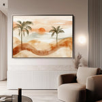 Boho 092 Canvas Art 90 x 60 cm / Stretched on hidden frame