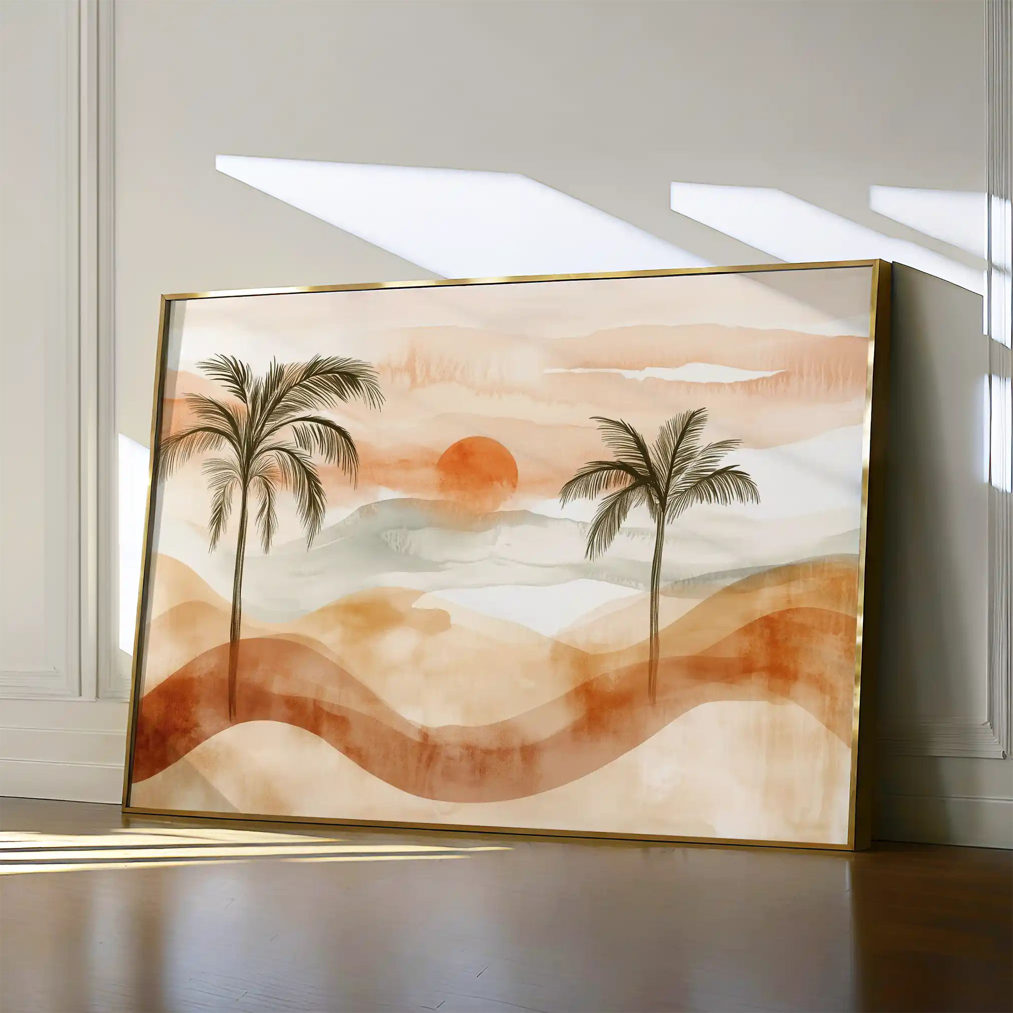 Boho 092 Canvas Art 90 x 60 cm / Stretched on hidden frame