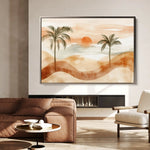 Boho 092 Canvas Art 90 x 60 cm / Stretched on hidden frame