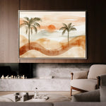 Boho 092 Canvas Art 90 x 60 cm / Stretched on hidden frame