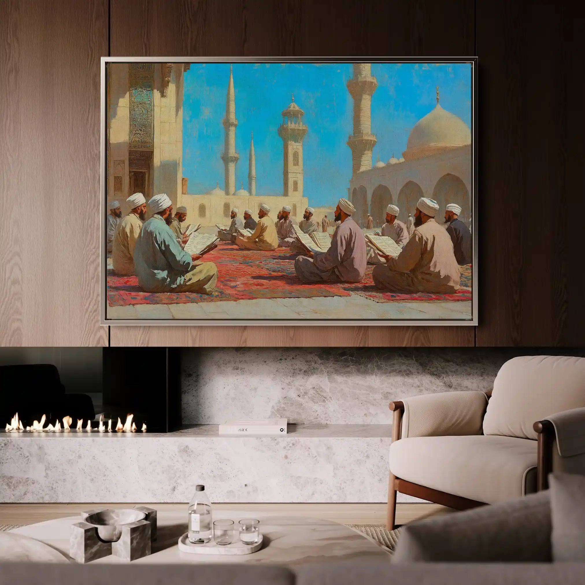 Orientalist 092 Canvas Art 90 x 60 cm / Stretched on hidden frame
