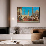 Orientalist 092 Canvas Art 90 x 60 cm / Stretched on hidden frame