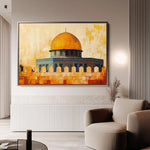 Palestine 092 Canvas Art 90 x 60 cm / Stretched on hidden frame