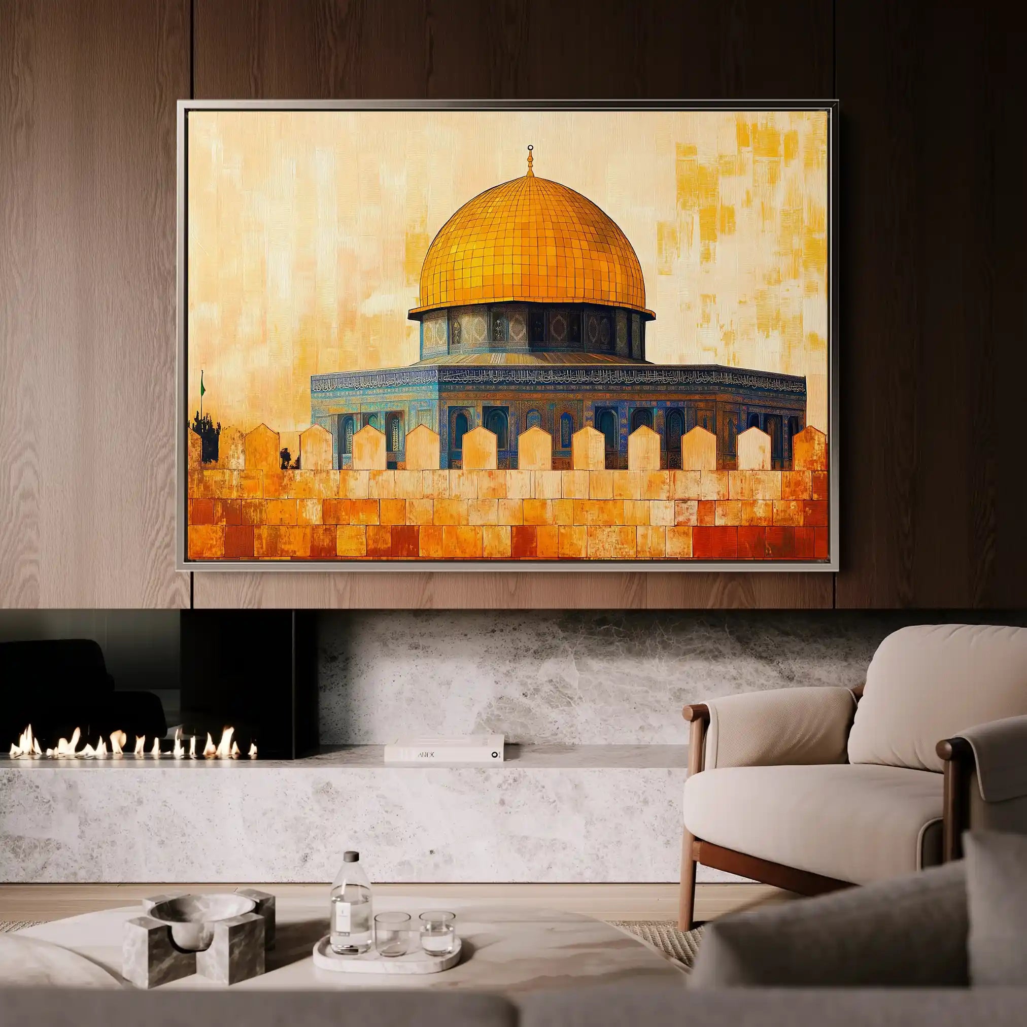 Palestine 092 Canvas Art 90 x 60 cm / Stretched on hidden frame
