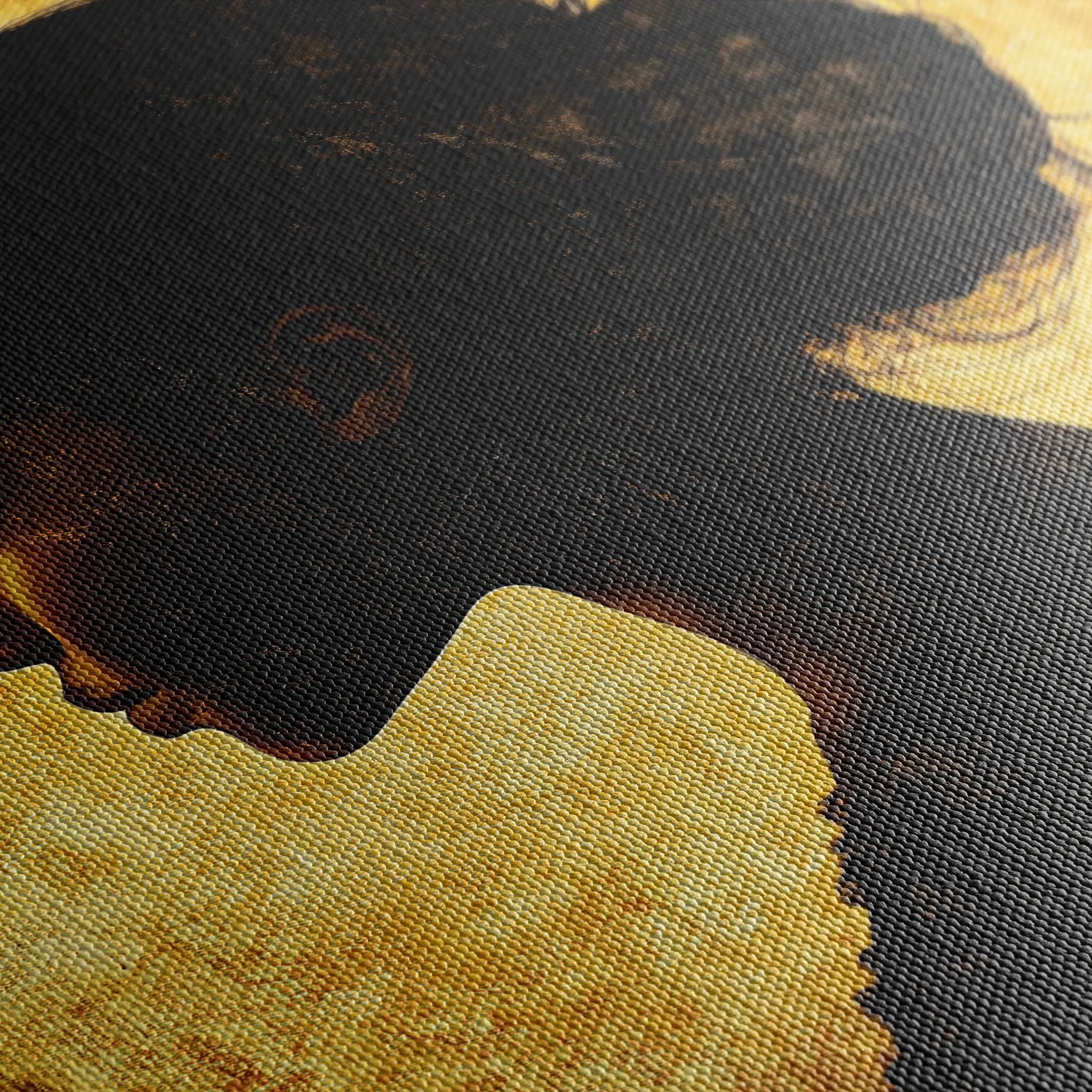 Portrait Canvas Wall Art WAD092-P 90 x 60 cm / Stretched on hidden frame