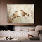 Animals 093 Canvas Art 90 x 60 cm / Stretched on hidden frame