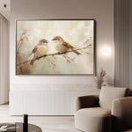 Animals 093 Canvas Art 90 x 60 cm / Stretched on hidden frame