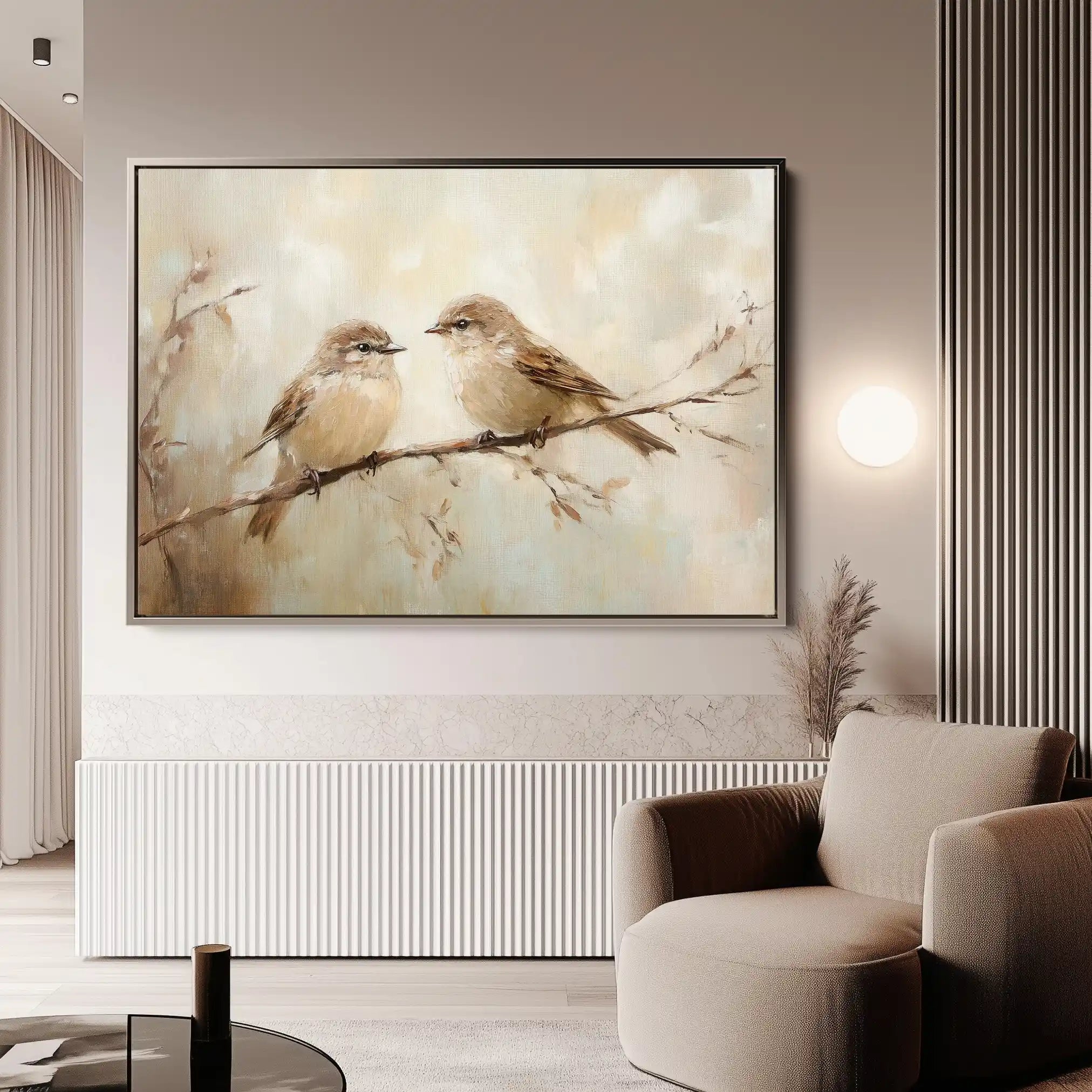 Animals 093 Canvas Art 90 x 60 cm / Stretched on hidden frame