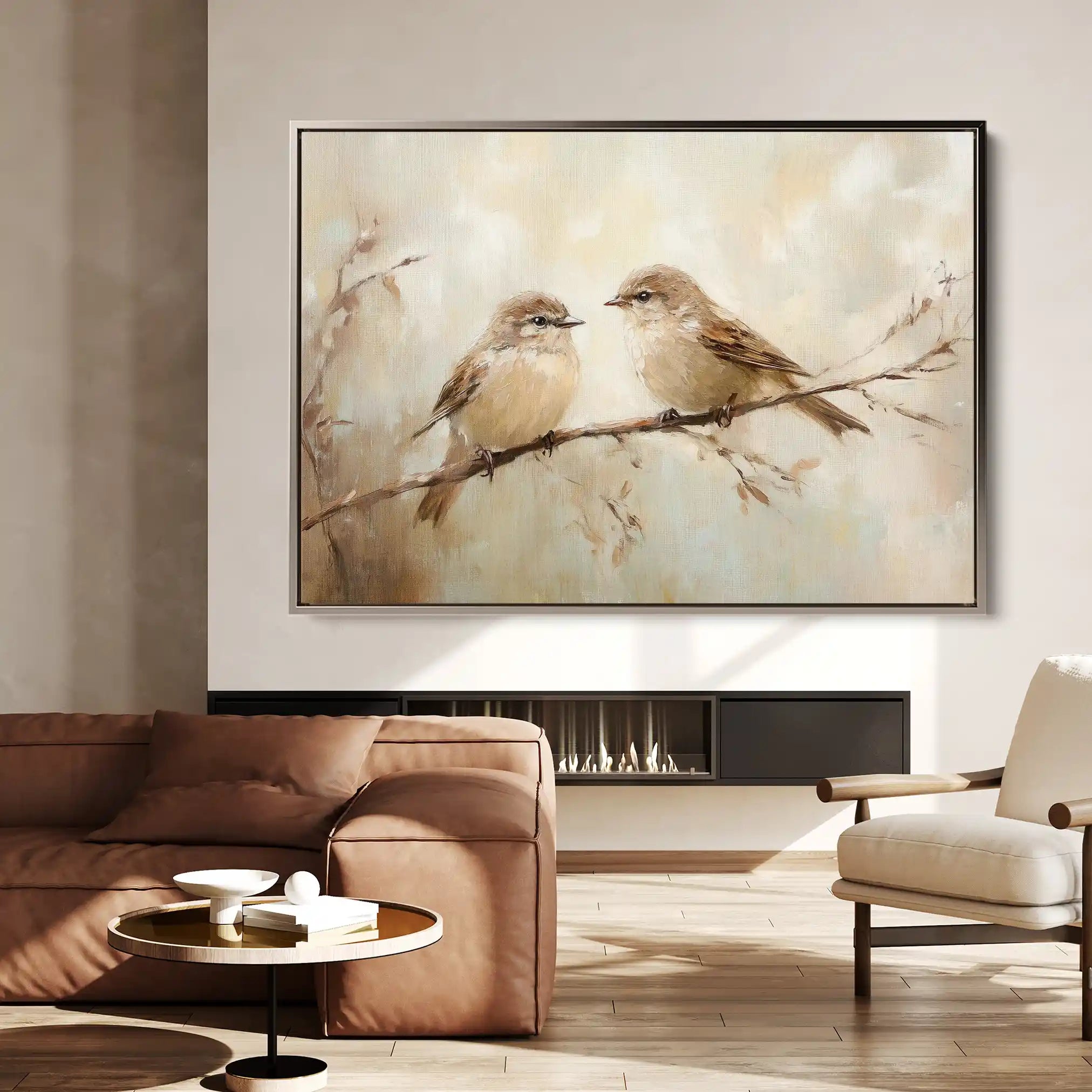 Animals 093 Canvas Art 90 x 60 cm / Stretched on hidden frame