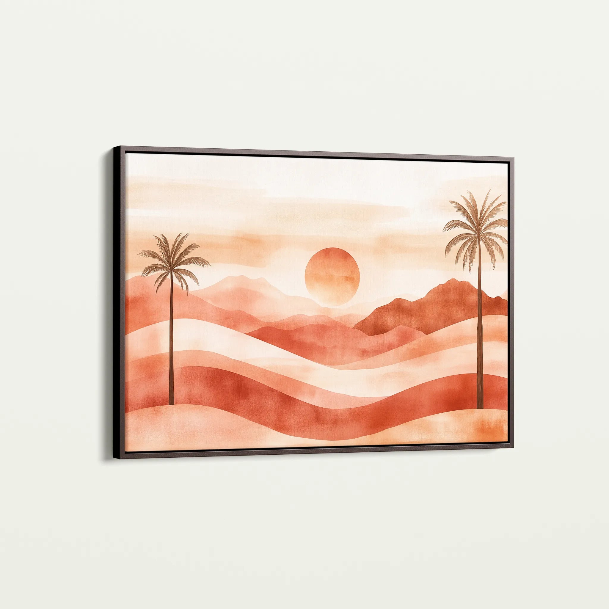 Boho Canvas Wall Art WAD093-BH 90 x 60 cm / Stretched on hidden frame