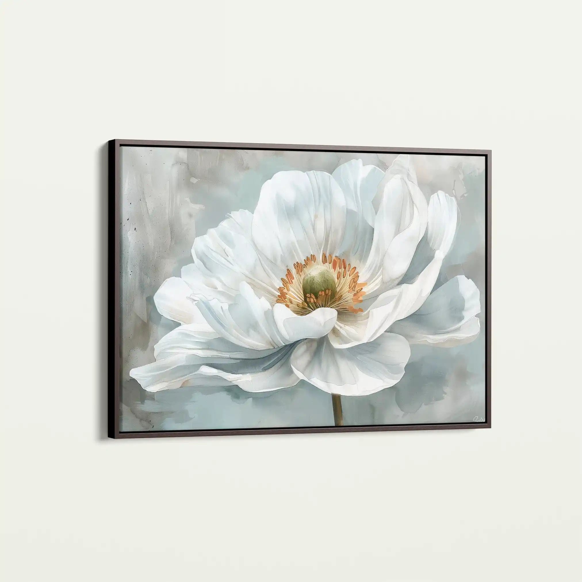 Floral Canvas Wall Art WAD093-F 90 x 60 cm / Stretched on hidden frame