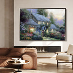 Landscape 093 Canvas Art 90 x 60 cm / Stretched on hidden frame