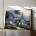 Landscape 093 Canvas Art 90 x 60 cm / Stretched on hidden frame