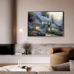 Landscape 093 Canvas Art 90 x 60 cm / Stretched on hidden frame