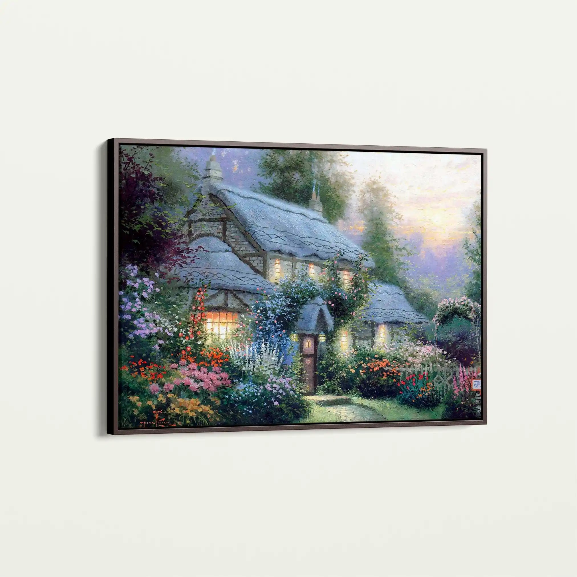 Landscape 093 Canvas Art 90 x 60 cm / Stretched on hidden frame