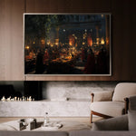 Orientalist 093 Canvas Art 90 x 60 cm / Stretched on hidden frame