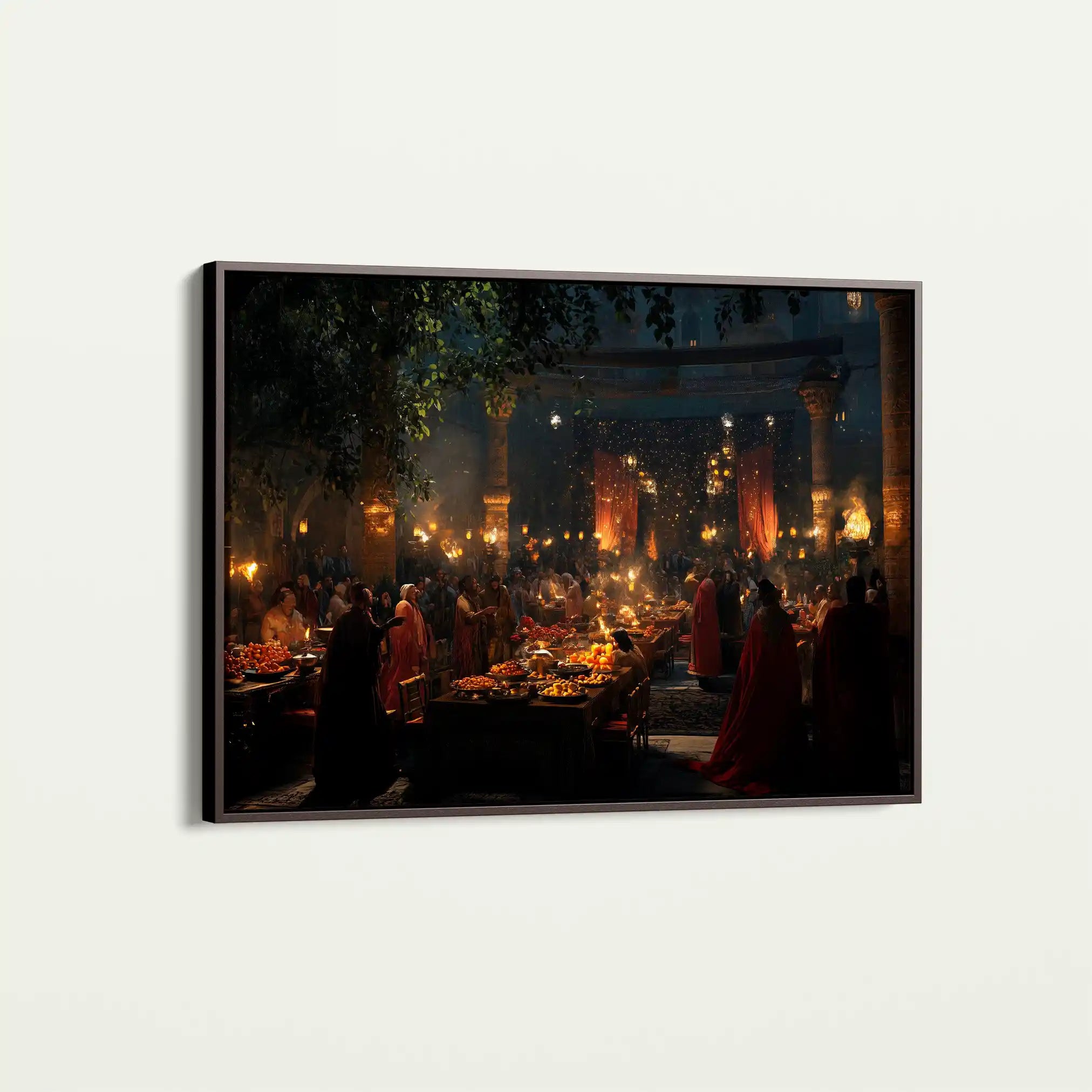 Orientalist 093 Canvas Art 90 x 60 cm / Stretched on hidden frame