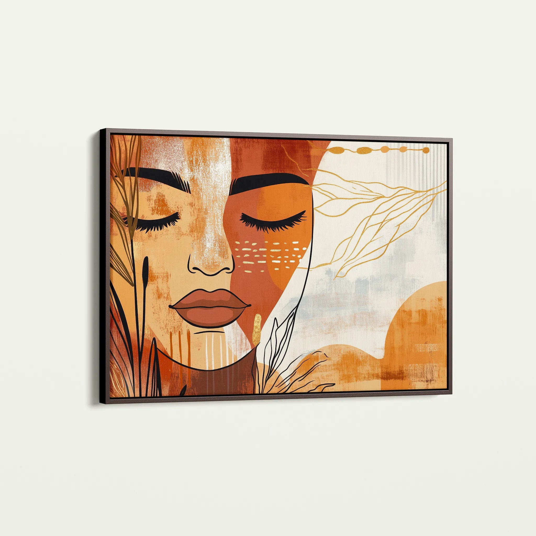 Boho Canvas Wall Art WAD094-BH 90 x 60 cm / Stretched on hidden frame
