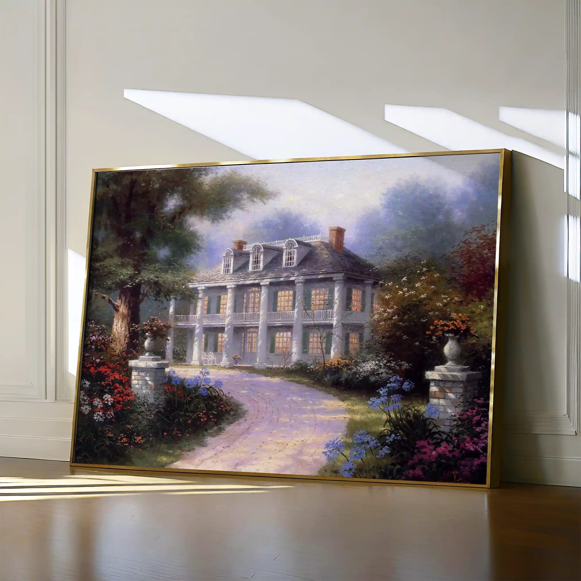 Landscape 094 Canvas Art 90 x 60 cm / Stretched on hidden frame