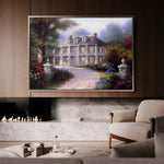 Landscape 094 Canvas Art 90 x 60 cm / Stretched on hidden frame