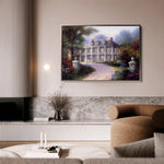 Landscape 094 Canvas Art 90 x 60 cm / Stretched on hidden frame