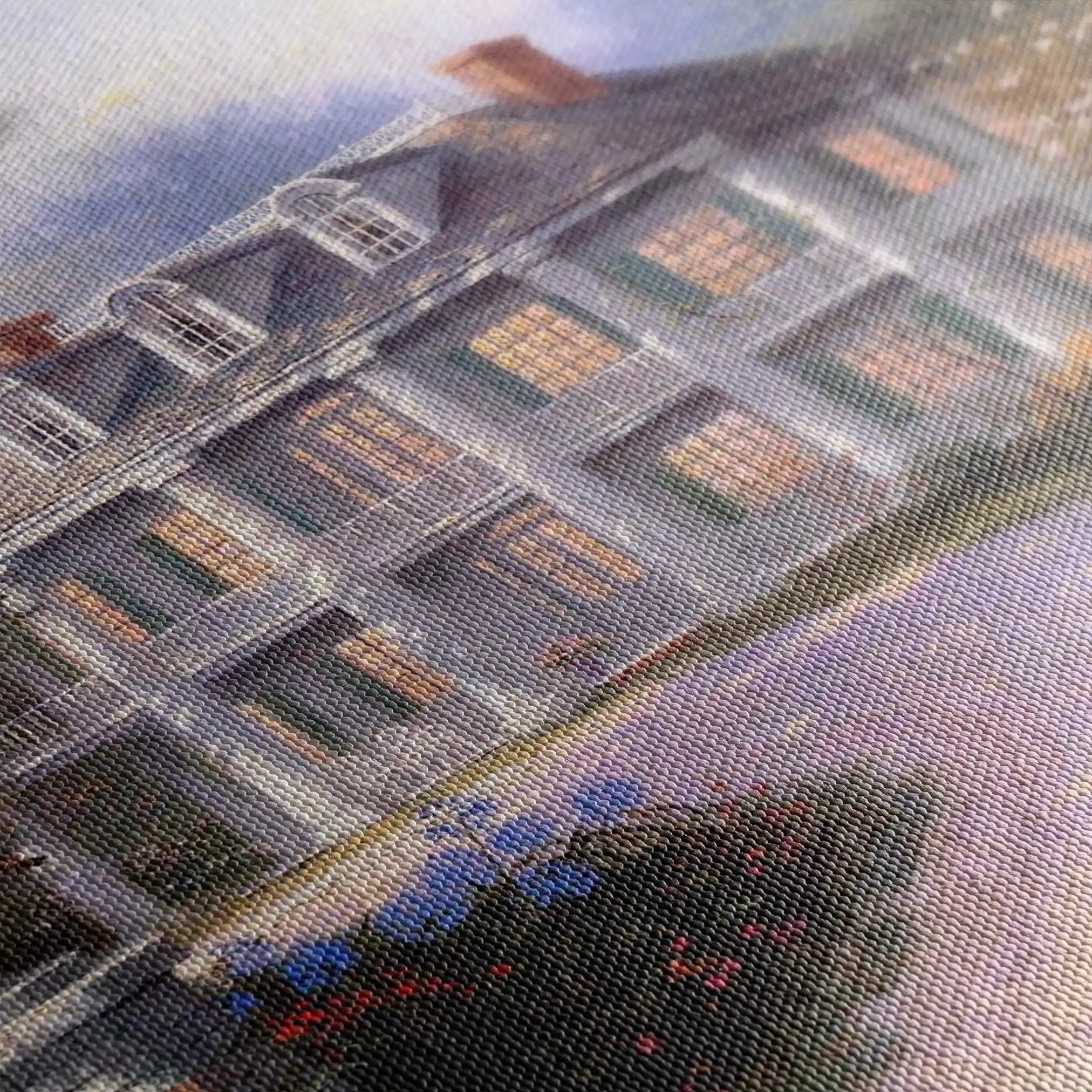 Landscape 094 Canvas Art 90 x 60 cm / Stretched on hidden frame