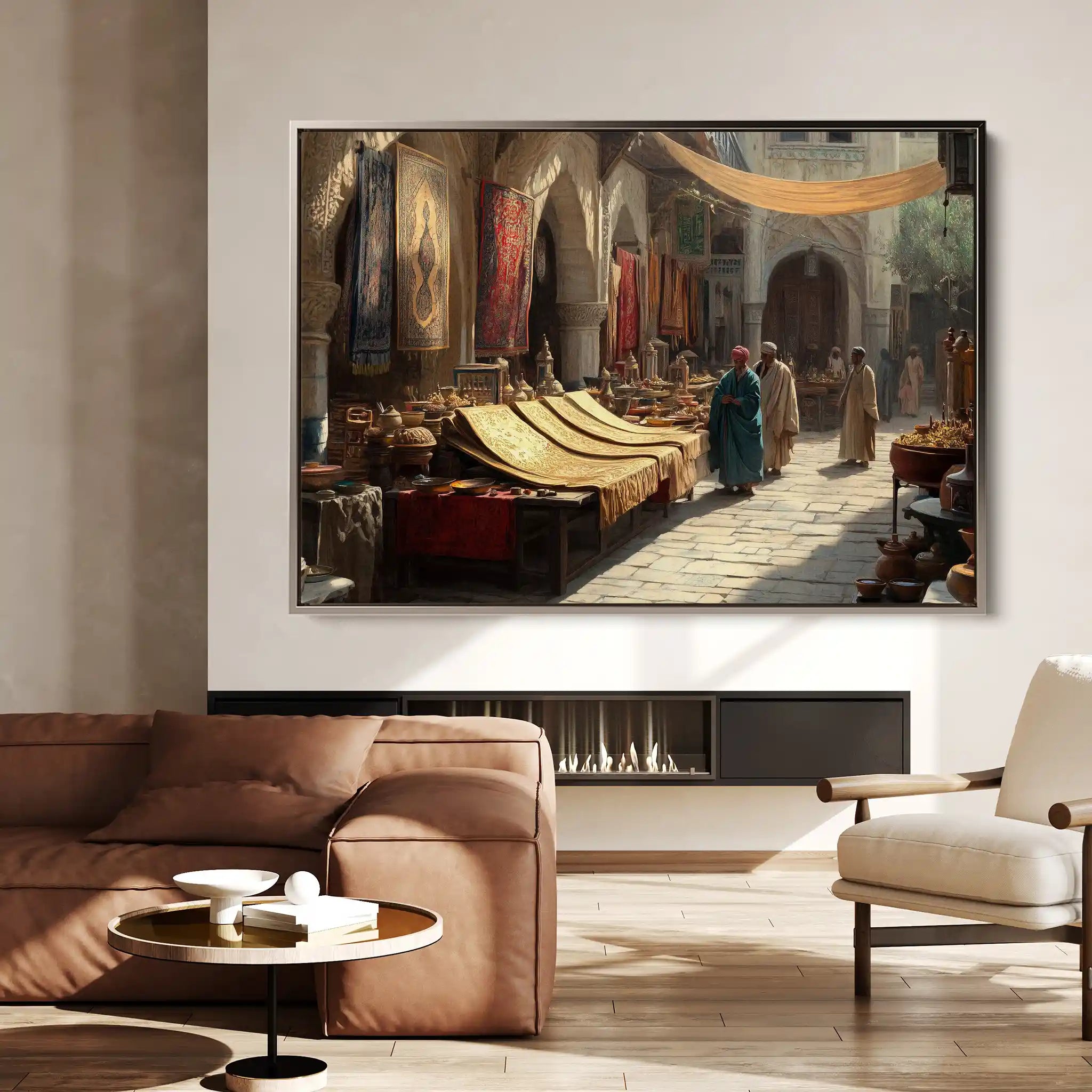 Orientalist 094 Canvas Art 90 x 60 cm / Stretched on hidden frame