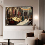 Orientalist 094 Canvas Art 90 x 60 cm / Stretched on hidden frame
