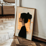 Portrait 094 Canvas Art 90 x 60 cm / Stretched on hidden frame